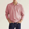 Langarm-polohemd - stilvolles casual-outfit für männer