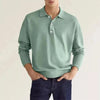 Langarm-polohemd - stilvolles casual-outfit für männer
