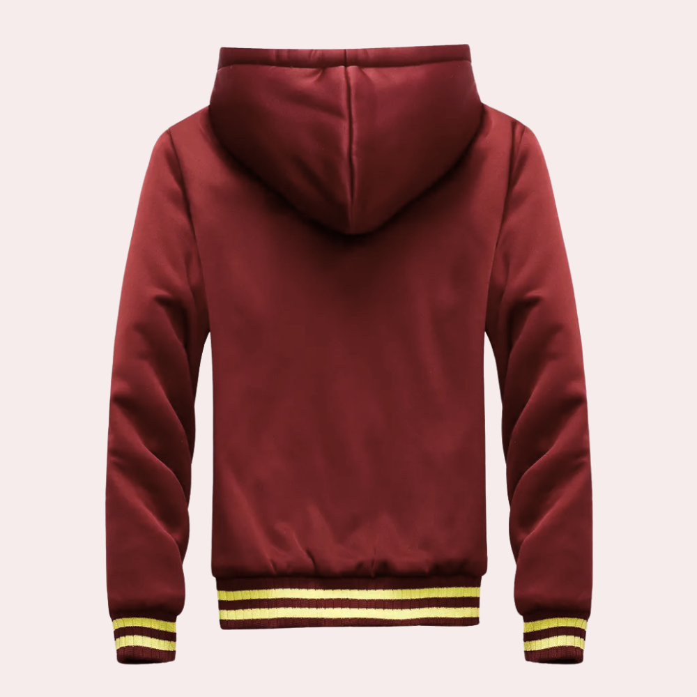 Herren Hoodie mit weichem Futter – Sommerjacke Alltag