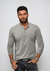 Langärmliges henley-shirt für männer aus hochwertigem stoff – lässiger style für den alltag