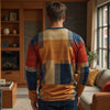 Männa strickpullover - eleganter langarm-pullover mit raffinierter gestaltung