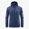 Männers leichter outdoor-jacke mit uv-schutz und schnelltrocknendem material - fürs wandern und outdoor-aktivitäten
