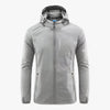 Männers leichter outdoor-jacke mit uv-schutz und schnelltrocknendem material - fürs wandern und outdoor-aktivitäten