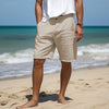 Leinen shorts - vielseitige männer strandmode für warme tage