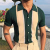 Strick-polohemd für den sommer - moderne casualwear für männer mit einem besonderen touch