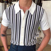 Strick-polohemd für den sommer - moderne casualwear für männer mit einem besonderen touch