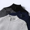 Herren rippcardigan - anspruchsvolle, leichte strickmode
