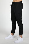 Männerslim fit sweatpants in schwarz – vielseitige, lässige freizeitbekleidung