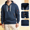 Halb-zip hoodie - vielseitiger pullover sweatshirt für herren