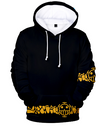 Männers anime hoodie - stylischer schwarzer pullover mit einzigartigem one piece design