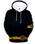 Männers anime hoodie - stylischer schwarzer pullover mit einzigartigem one piece design