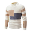 Herren pullover mit hohem kragen - vielseitige freizeitkleidung
