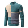Herren pullover mit hohem kragen - vielseitige freizeitkleidung