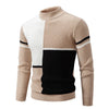 Herren pullover mit hohem kragen - vielseitige freizeitkleidung