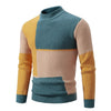 Herren pullover mit hohem kragen - vielseitige freizeitkleidung