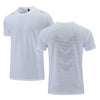 Männer performance t-shirt aus atmungsaktiven material – optimal für fitness, laufen und training