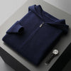 Männer zip-up hoodie - leichter strickpullover für lässige anlässe