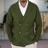Männers cardigan mit doppelreihe - stilvolle bekleidung für büro und abendanlässe