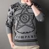 Männer pullover – stylischer strickjumper für lässigen look – elegantes rundhalsdesign